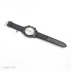 Factory Supply PU  Leather Watchband Alloy Watch