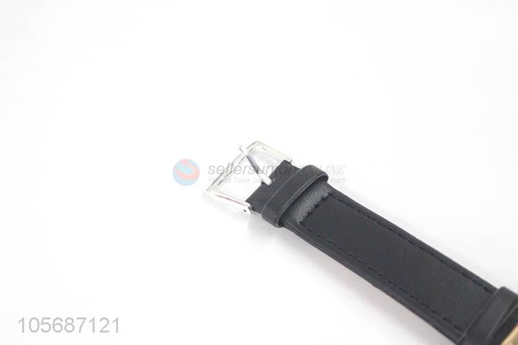 High Quality Alloy Wrist Watch With PU  Watchband