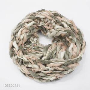 Cheap and High Quality Soft Winter Autumn Women Knitted O Ring Scarf