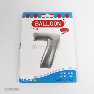 Aluminium Film Number Balloon For Party Decoration