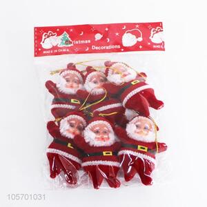 New Arrival 6 Pieces Santa Claus Best Christmas Ornament