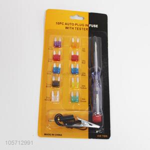 Cheap Professional 10pc Auto Plug In Fuse with Tester
