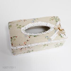 Custom Design Rectangular Paper Tissue Box