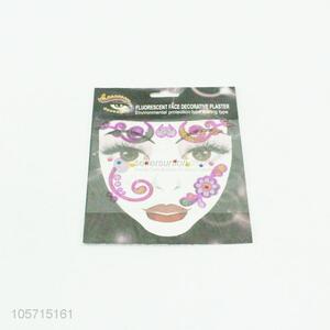 Good Quality Fluorescent Face Decorative Sticker