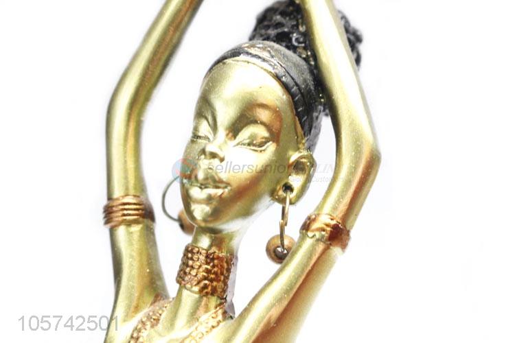 Popular Wholesale Art Crafts Beautiful African Woman Statue