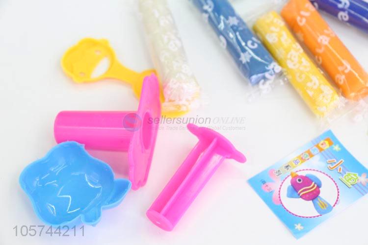 Wholesale Funny Play Dough Color Clay With Clay Tools Toy Set