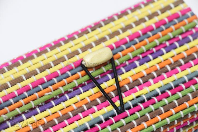 Factory wholesale bamboo woven curtain wooden jewelery box