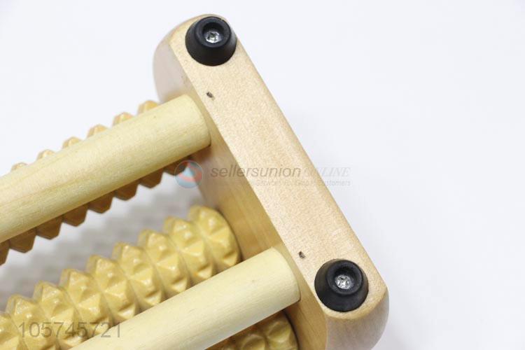 Excellent quality cheap wooden pedicure foot roller massager