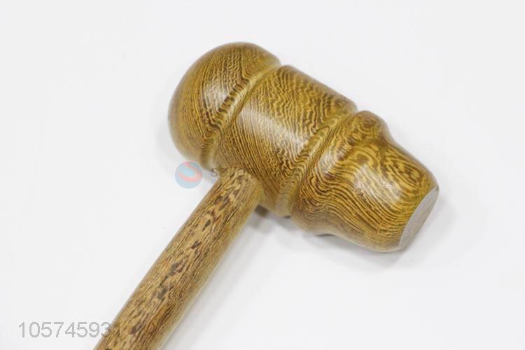 Cheap wholesale wooden handle massager hammer back massager