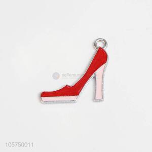 Top sale zinc alloy enamel high heels charms pendant for key chain