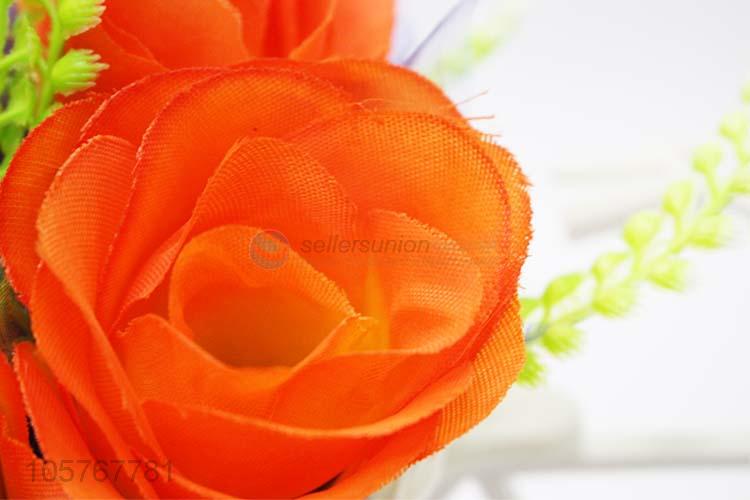 Best Sale Small Bike Flower Vase andArtificial Flower