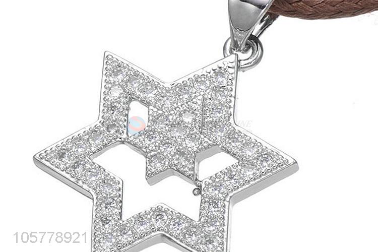 Wholesale Hollow Out Star Pendant Fashion Jewelry Accessories