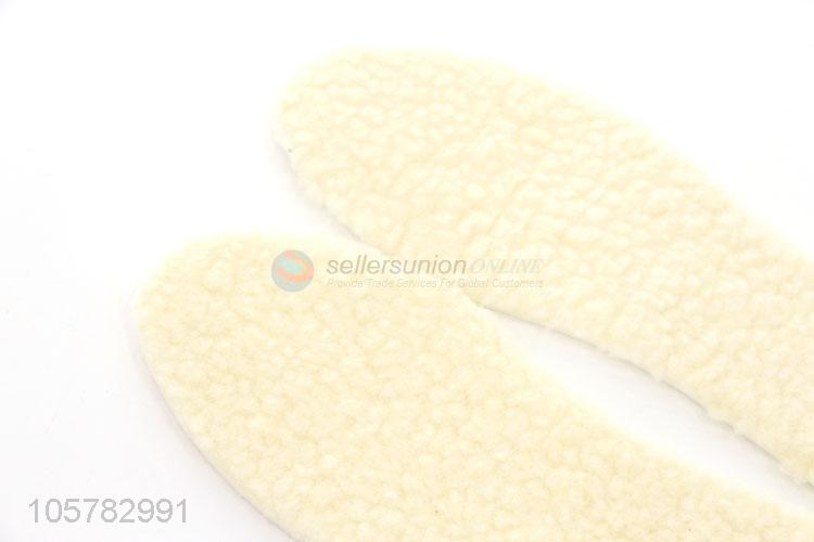 ODM factory children lamb wool+latex insoles winter warm insoles