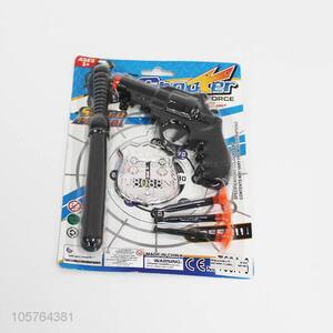 Wholesale police set toys needle gun, spontoon and police badge