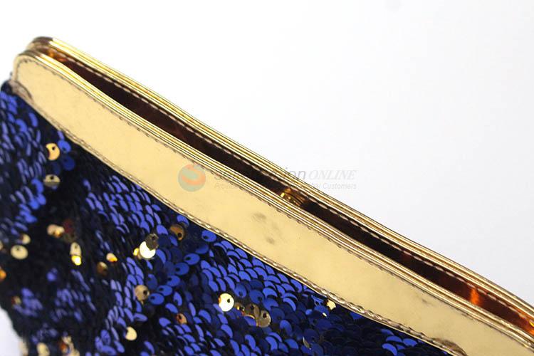 Manufacturer custom delicate women modern sequin clutch bag