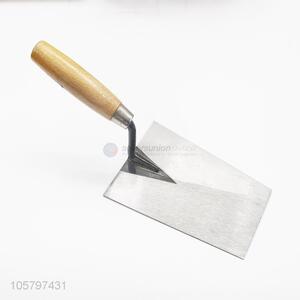 High quality wooden handle general polished bricklaying trowel
