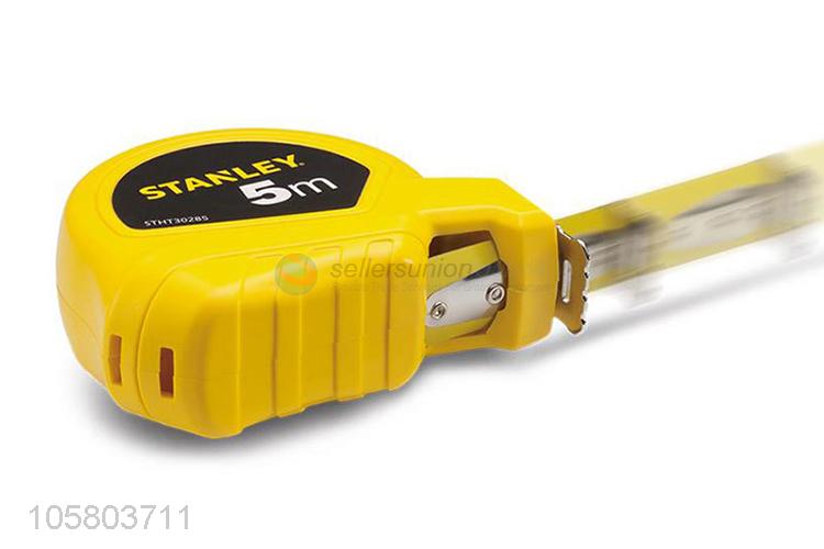 China maker auto-lock steel measuring tape with rubber case