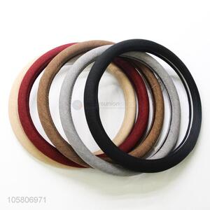 Recent design gunny cloth rubber car steering wheel cover