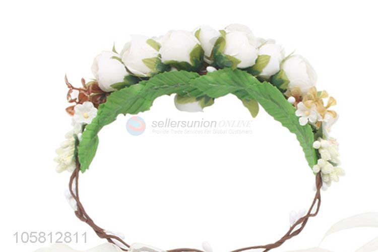 Hot Selling Fashion Garland Simulation Flower Hair Band