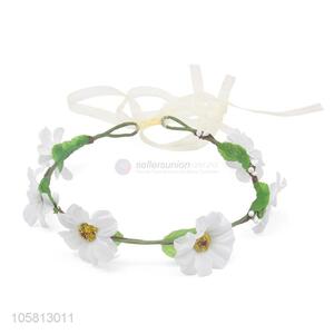 Wholesale Beautiful Simulation Flower Holiday Garland Hair Band