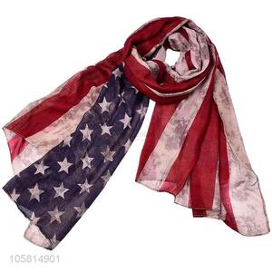 Promotional Gift Women Elegant Long Silk Scarf