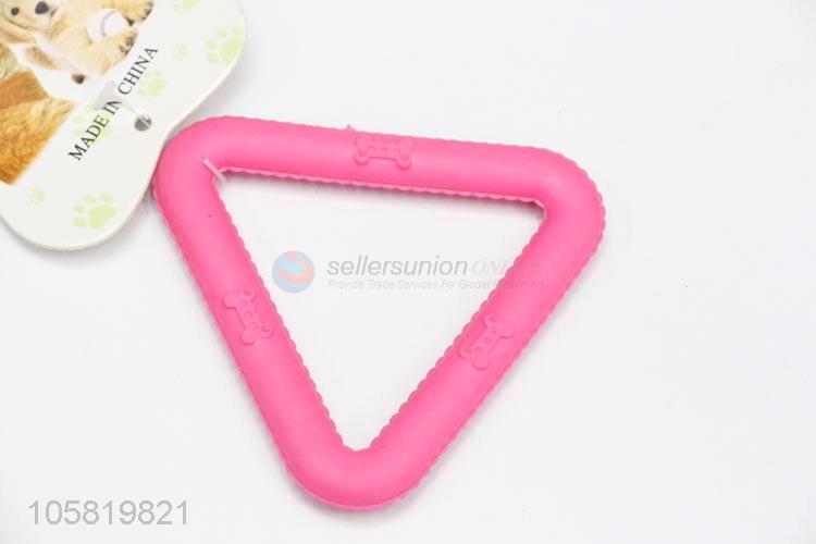 New Design Triangle Plastic Pet Teeth Chew Toy