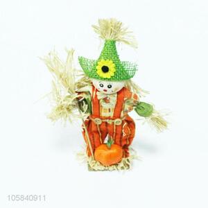 High quality harvest festival thanksgiving straw scarecrow toy