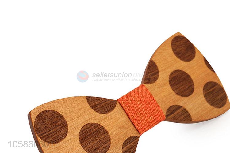 Excellent Quality Wooden Bow Tie Clothing Accessories