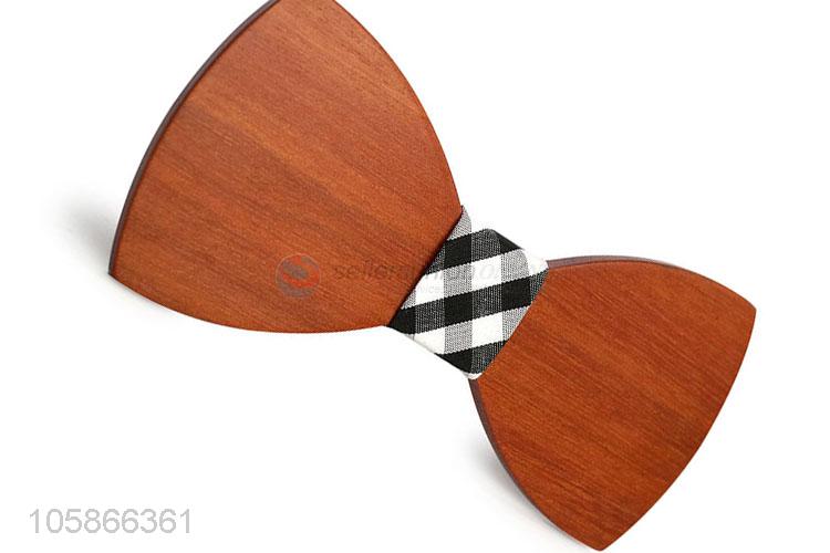 Durable Mens Business Wood Bow Tie