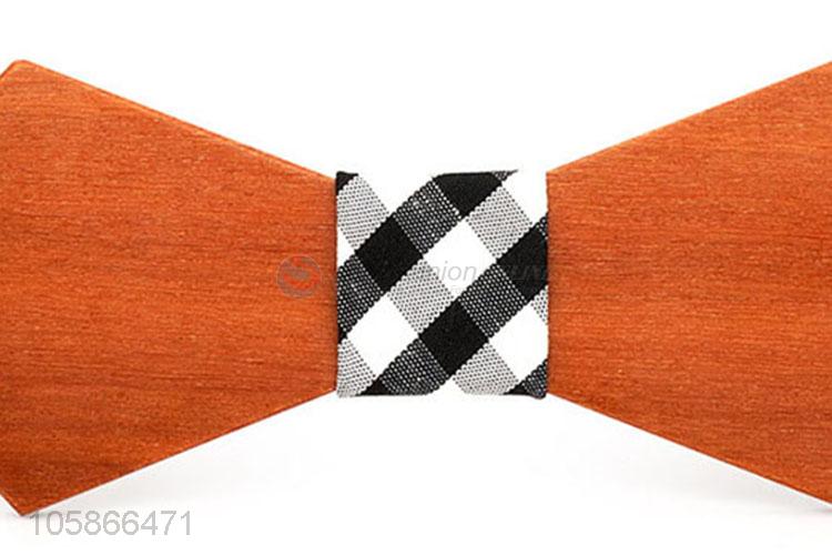 Latest Design Business Men Wooden Bow Tie