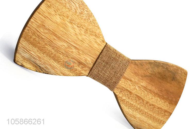 New Useful Fashion Wedding Wood Bow Tie