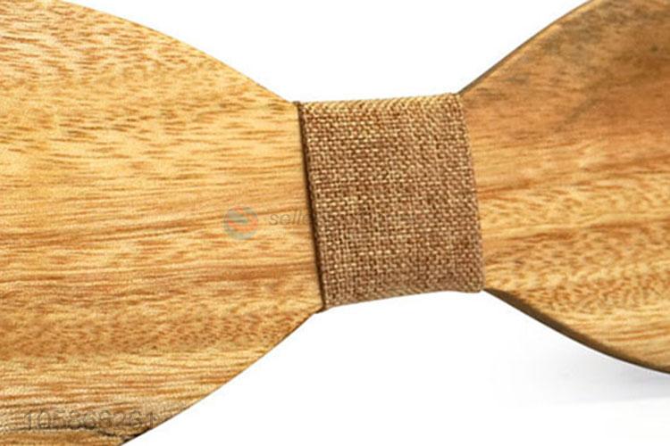New Useful Fashion Wedding Wood Bow Tie