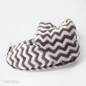 Unique Design Wave Pattern Warm Home Floor Shoe Socks