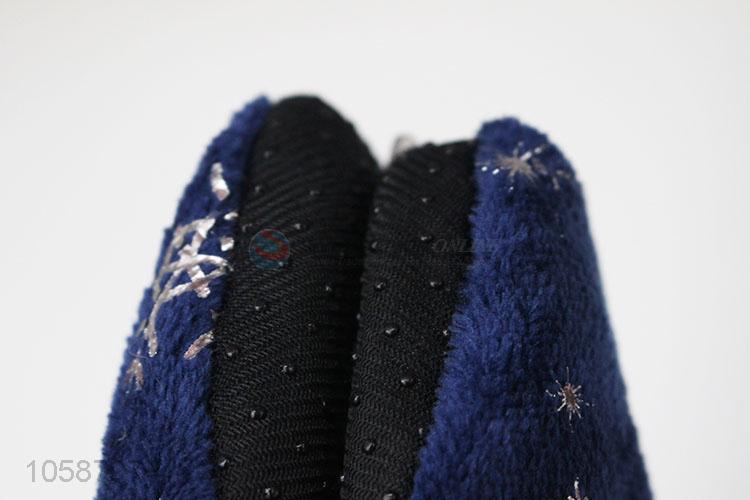 Factory Price Snowflake Pattern Home Floor Sock Boots