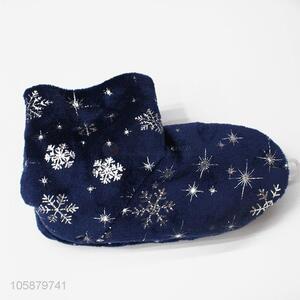 Factory Price Snowflake Pattern Home Floor Sock Boots