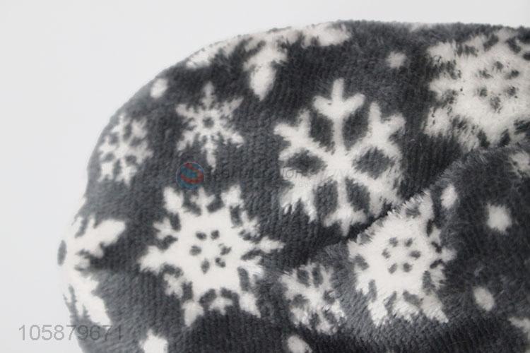 Excellent Quality Snowflake Pattern Warm Home Floor Shoe Socks