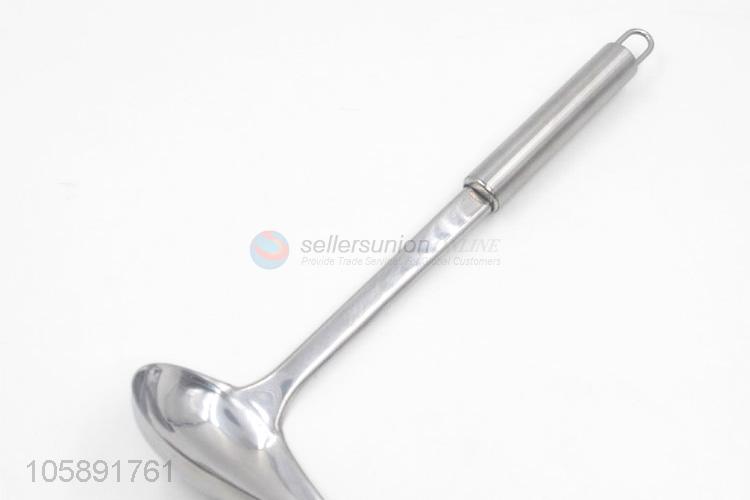 Factory price stainless steel long handle serving soup ladle