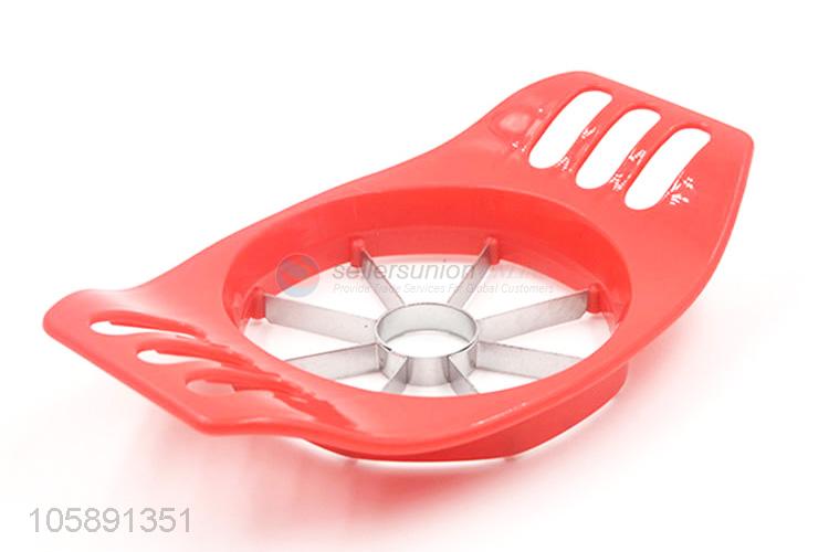 Eco-friendly plastic and functional kitchen tools apple cutter