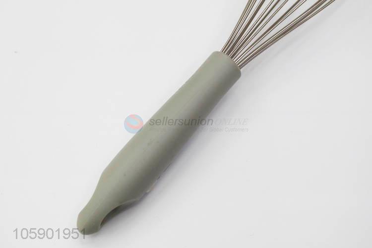 Superior quality kitchen supplies 430 stainless steel egg whisk