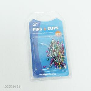 Best Selling 80 Pieces Colorful Pushpin Metal Pins