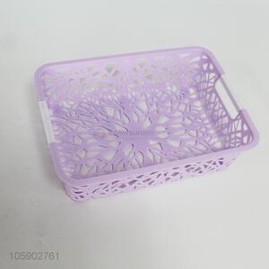 Delicate Design Plastic Storage Basket