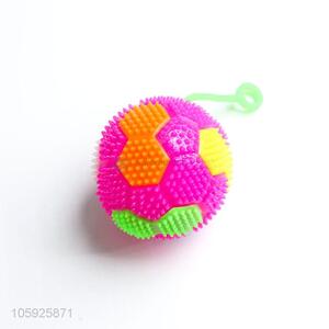 Superior factory kids TPR toy ball spiky colored ball