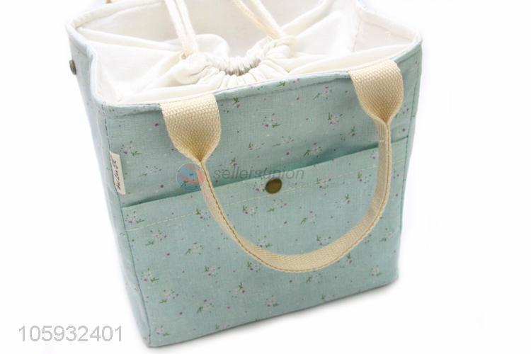 Competitive Price Floral Pattern Lunch Bag Picnic Storage Box