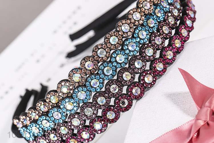 Delicate Design Diamond Hair Hoop Fashion Hair Accessories