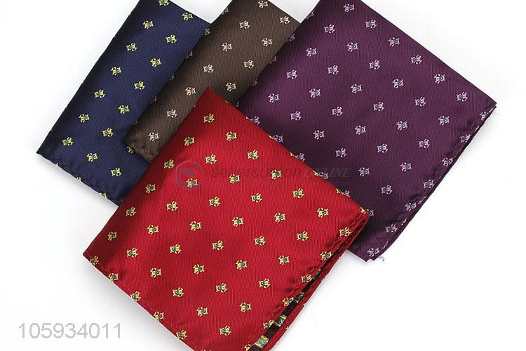 Newest Business Chinlon Pocket Squares For Man