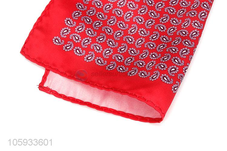 Best Price Business Handkerchief Men Polyester Pocket Squares