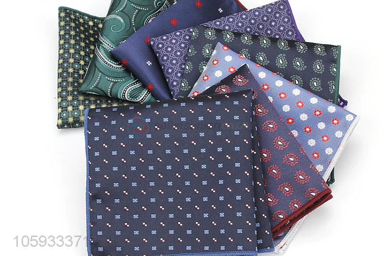 Delicate Design Colorful Pocket Square For Man