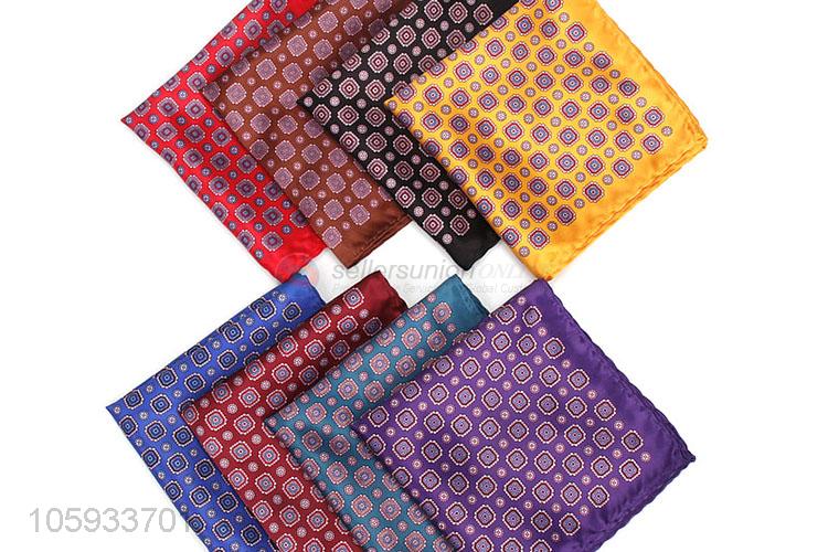 Popular Colorful Business Handkerchief Pocket Squares