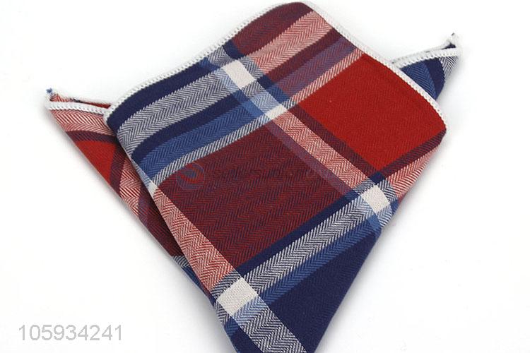 Factory Supply Cotton Men Handkerchief Best Pocket Squares