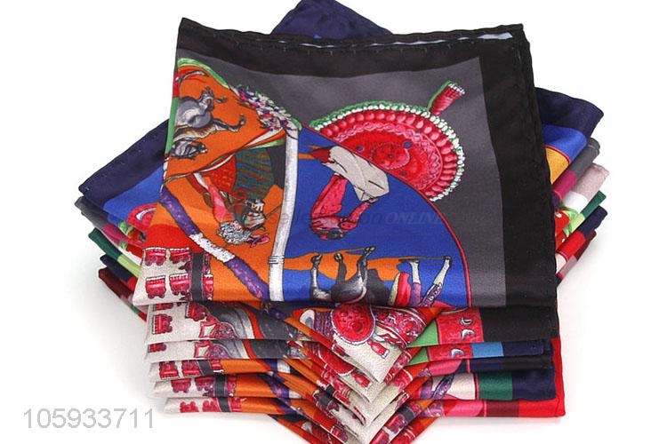 China Manufacture Pocket Square Men Handkerchief